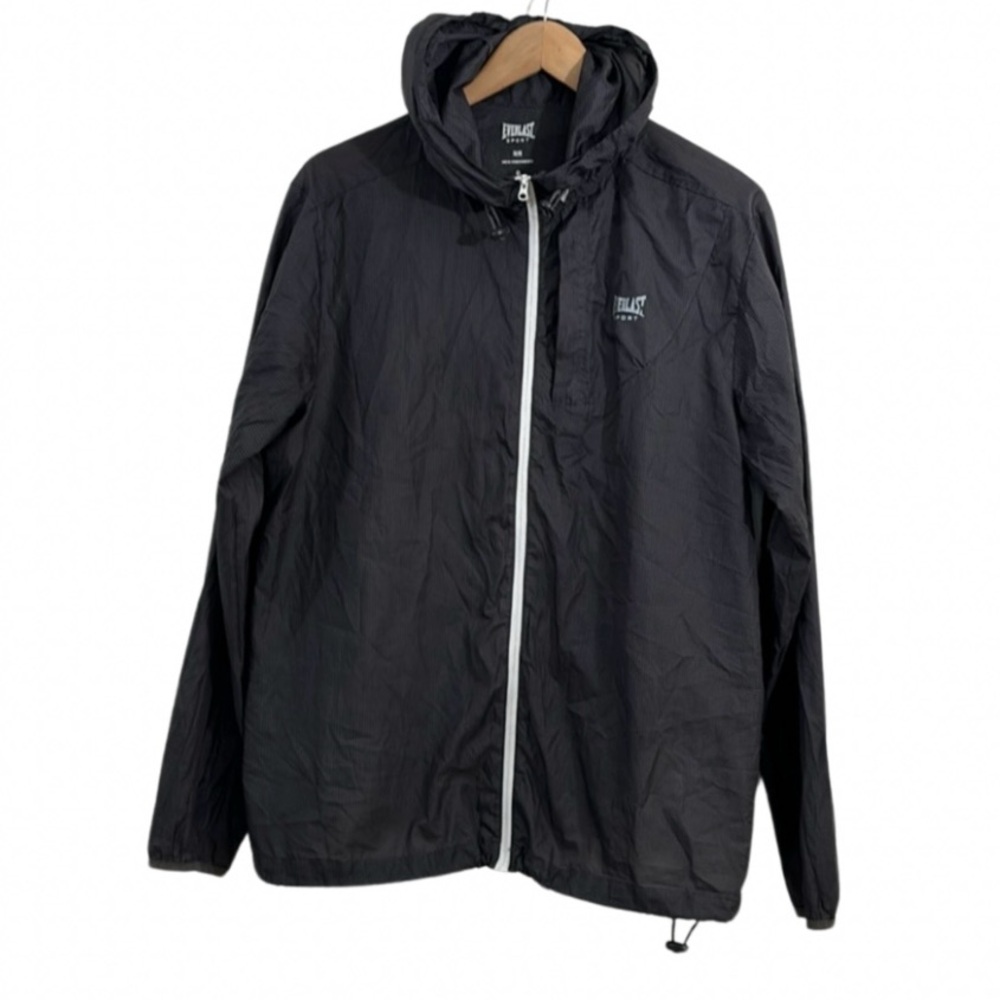 Men’s Everlast Sport Gray Zippered Windbreaker Jacket